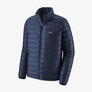 Patagonia Men's Down Sweater Jacket - Classic Navy w/Classic Navy NWT .